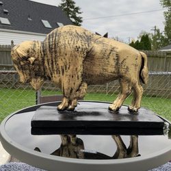 The Golden Buffalo Statue 