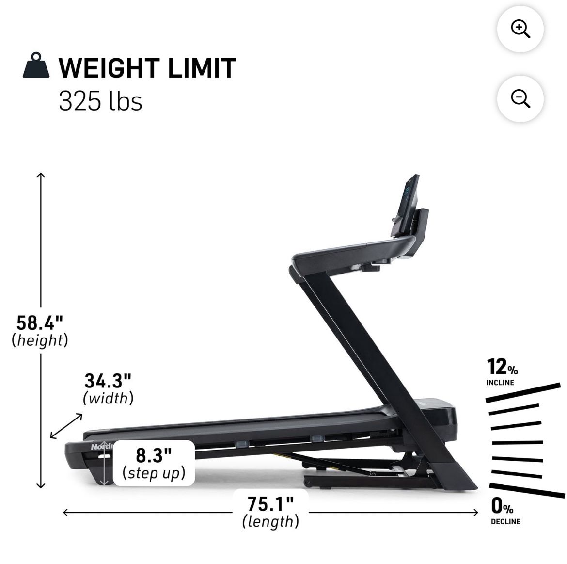 Treadmill NORDICTRACK T8 New Assembled  Few in Stock Sams/Costco 999$ 55% off 👀  499$ Firm