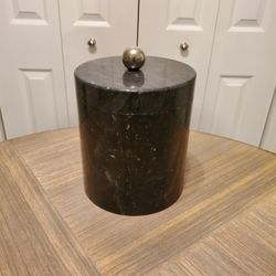 Vintage Marble ice bucket Mid-Century 