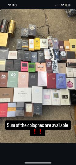 Colognes Different Brands 1-$100