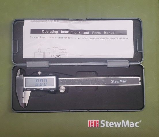StewMac Luthier's Digital Caliper - Luthier Guitar Repair Tool