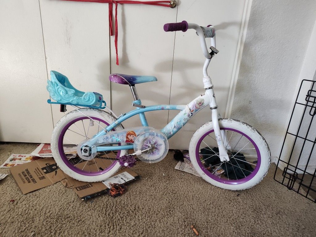 Girls Frozen Bike