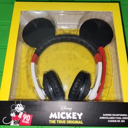 Funko Pop Disney Mickey Mouse 90th Year 3.5mm Jack Gaming Headset Original