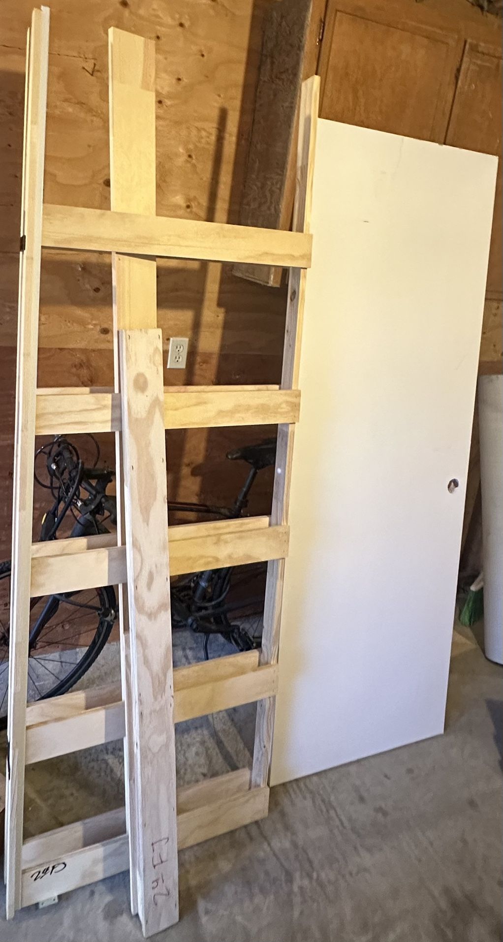 Pocket Door Frame And Door