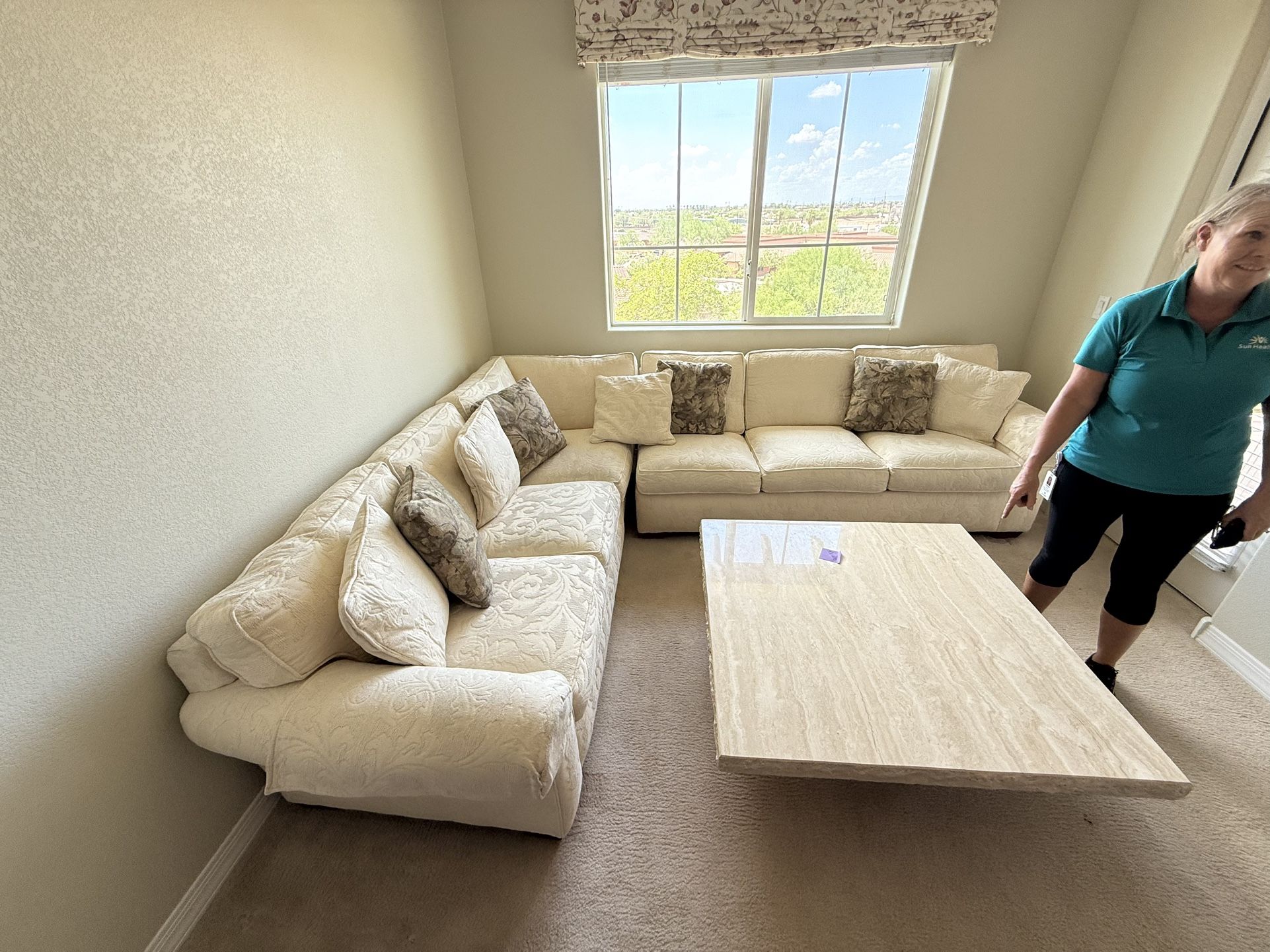Flex steel Sectional Sofa 