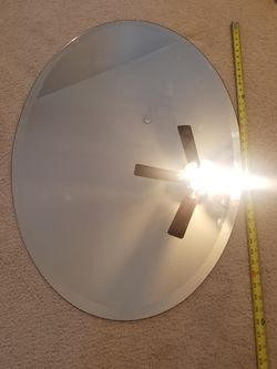 Oval Mirror 3x2' $40 OBO