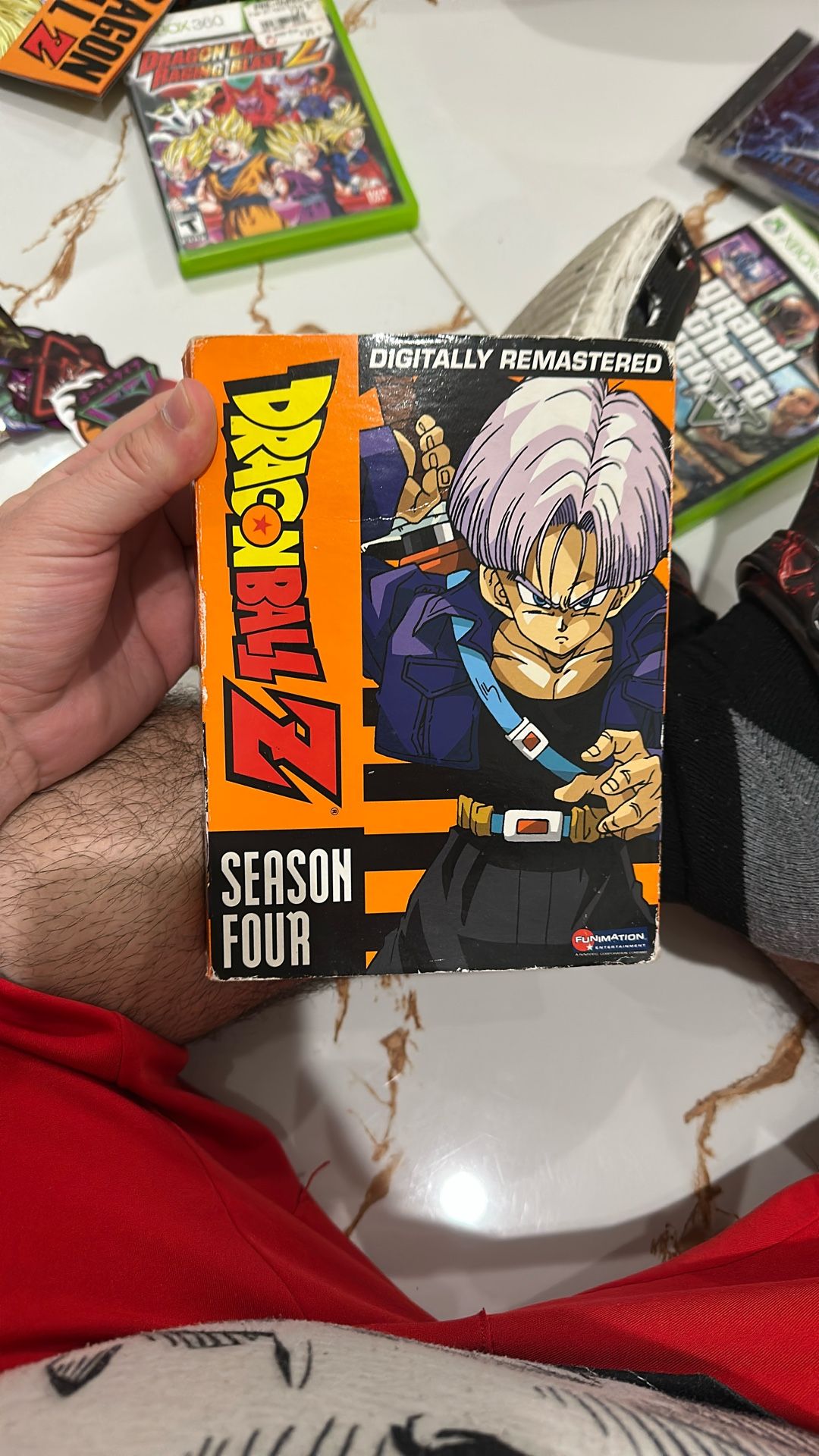 dragon ball z season4 on disc