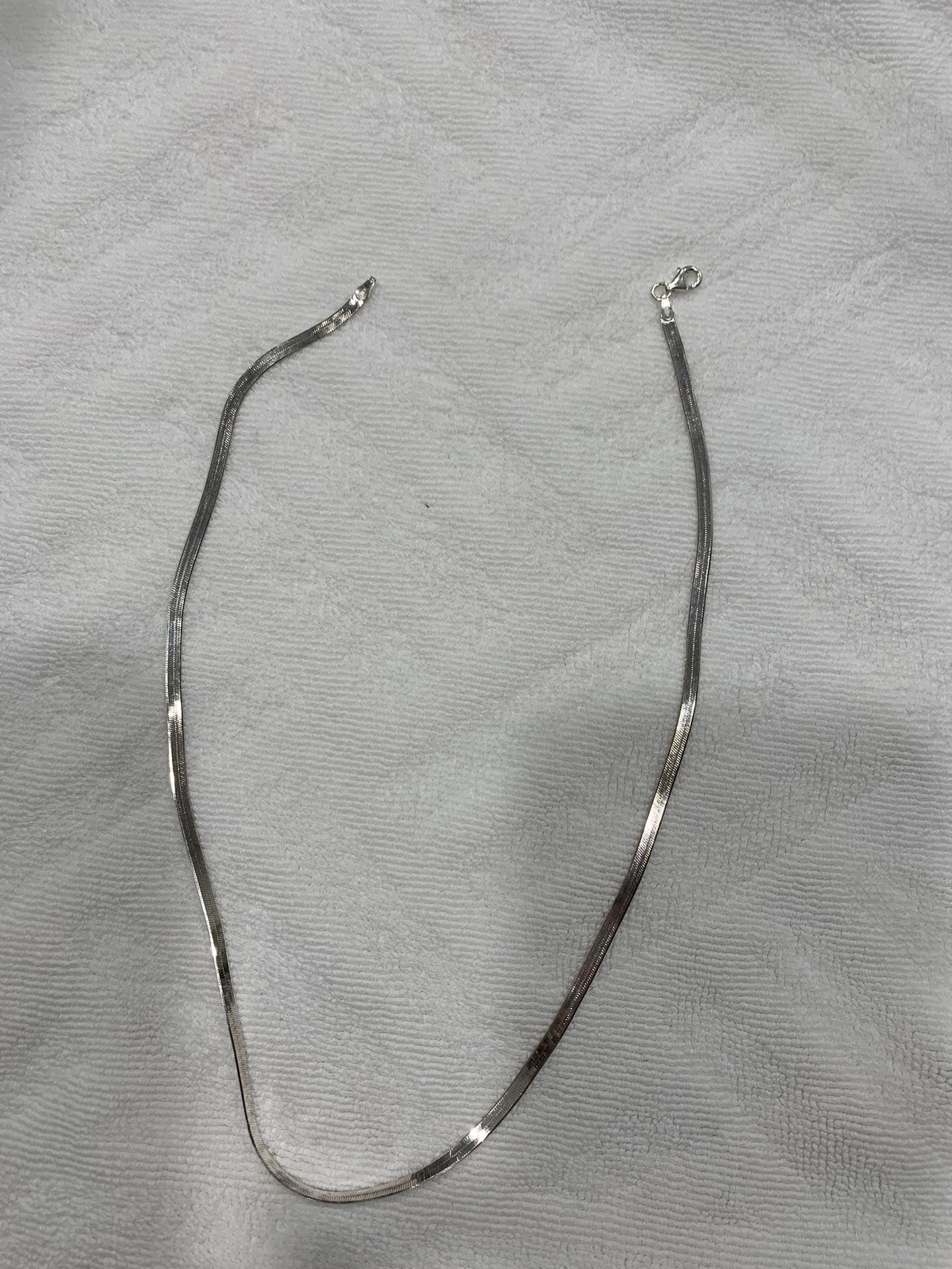 Cadenitas De Plata Y Aretes , Silver Necklace and Earrings , Accepting Best Offer