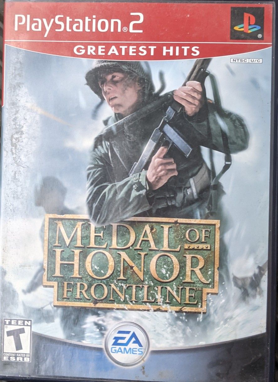 PS2 Medal Of Honor Frontline