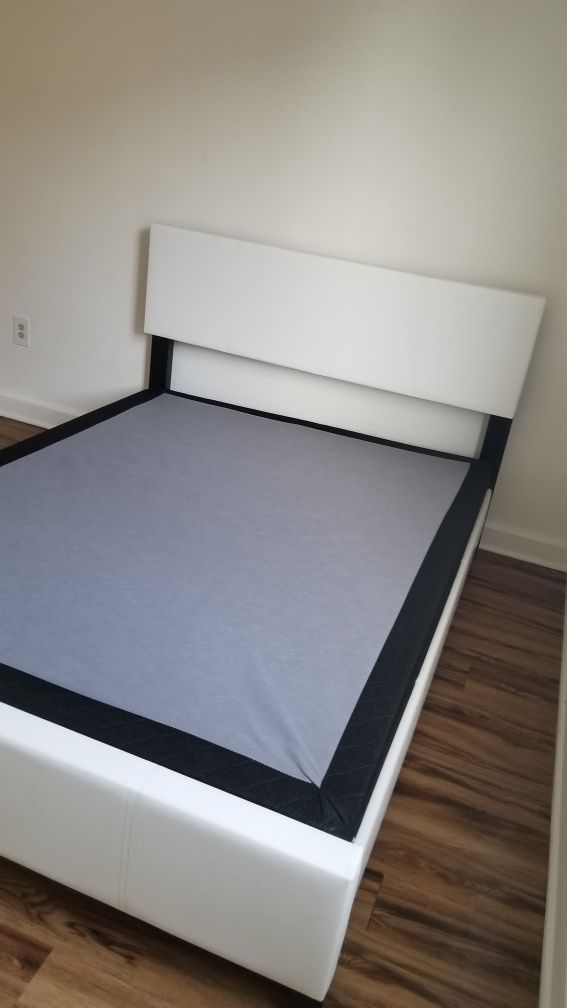 Bed Frame and Box Spring...Almost New