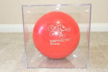 Vintage Mickey Mouse Disney Brunswick Bowling Ball