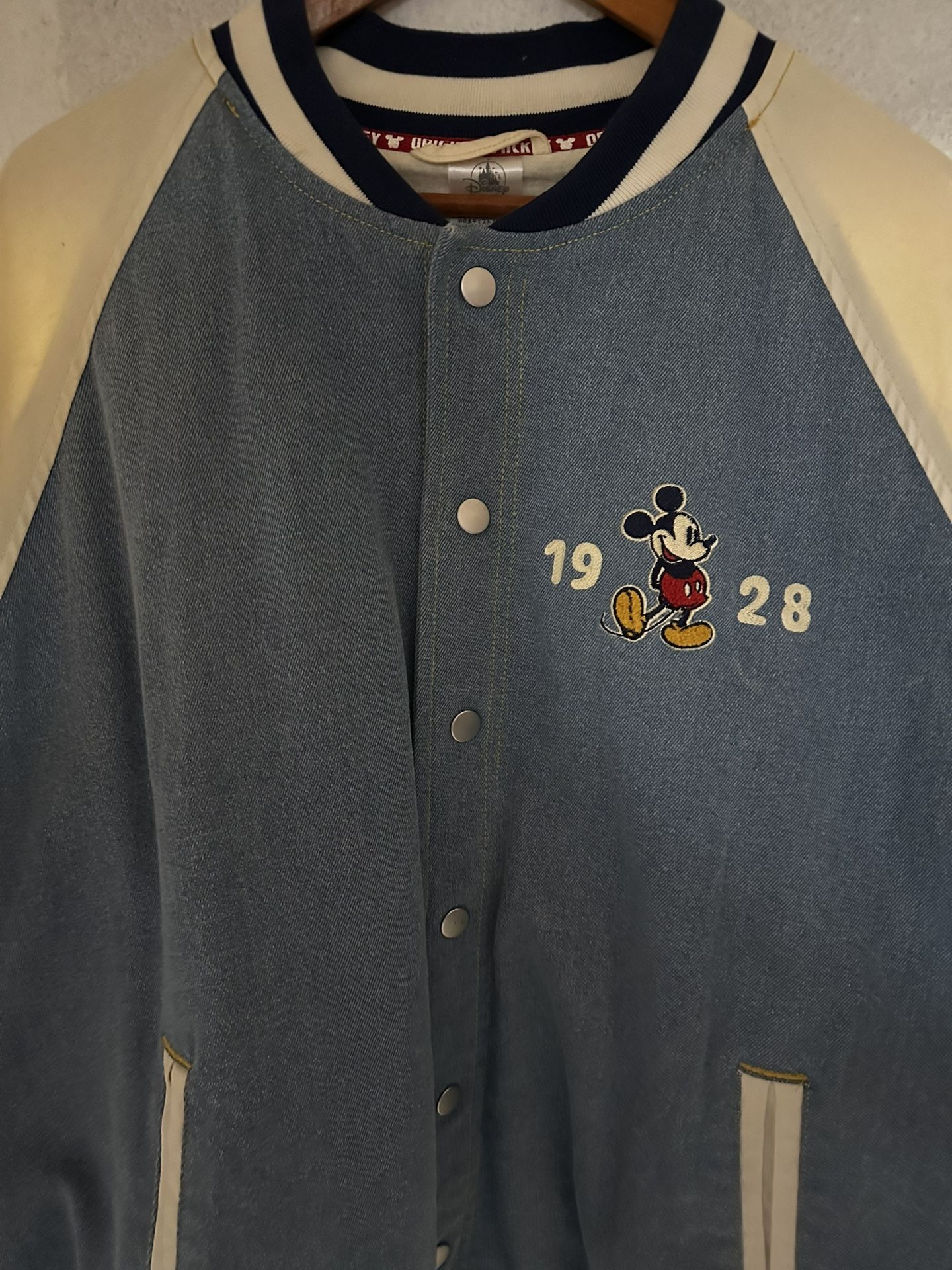 Original Denim Mickey Varsity Jacket