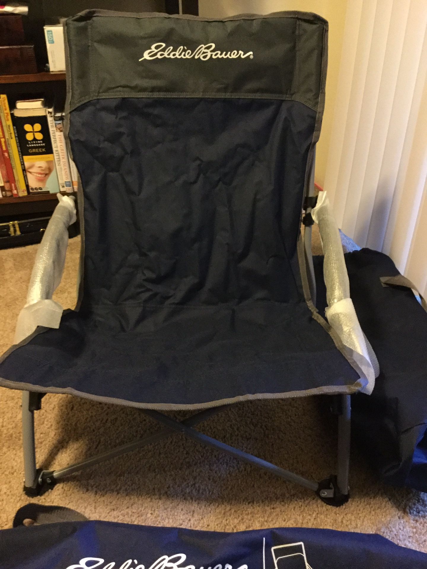 Eddie Bauer camp chair low x2