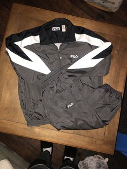 Fila Windbreaker Jump Suite Jacket & pants for Sale in Lodi, CA - OfferUp