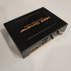 4K HDMI Audio Extractor + Splitter (1080p) - New