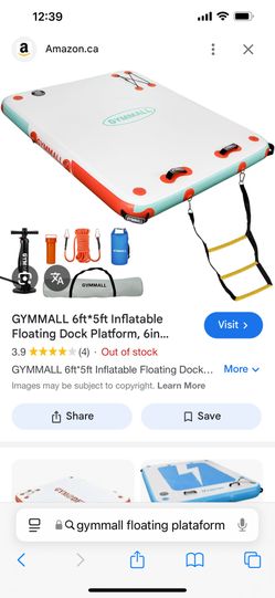 Gymmall Floating Platform 