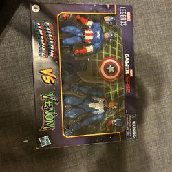 Marvel Legends Gamerverse Captain America Vs Venom