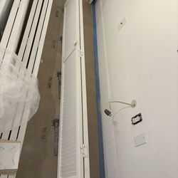 80” high X 24” louvered folding door