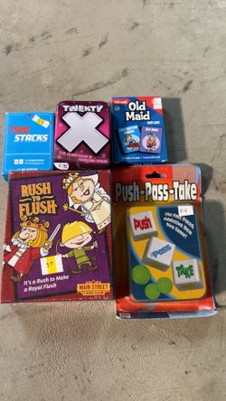 Small lot of Card Games/Party Games