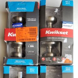Kwikset Interior Juno Door Lock Knobs 