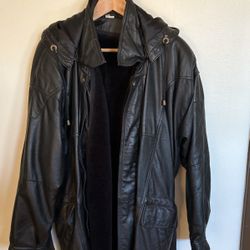 Leather Parka