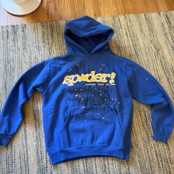Sp5der Hoodie 'TC Blue' 