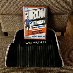 VOHUKO Sauna Waist Trimmer, Wide Men Waist Trainer, Sweat AB Belt W Adjustable Pressure Straps Size Up To L/ XL RETAIL$40 US! PLUS THE IRON STRENGTH⬇️