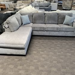 Grey New Sectional Sofa 