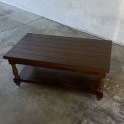 Wood Coffee Table
