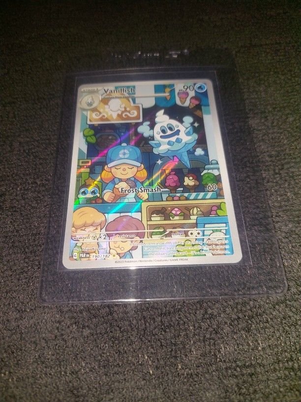 Vanilish Pokemon Card