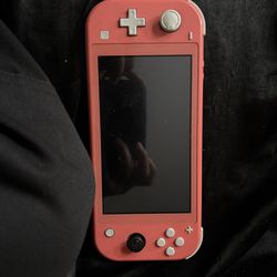 Pink Nintendo switch lite
