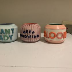 Anthropologie Plant Pots