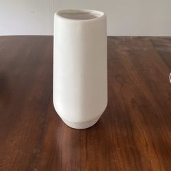 Large White Vase