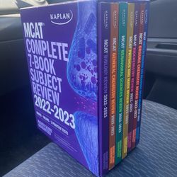 MCAT Review Books (NEW)