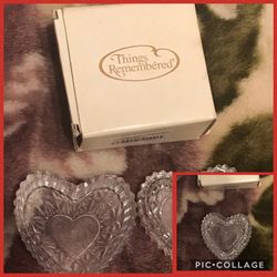 Things Remembered Glass Heart