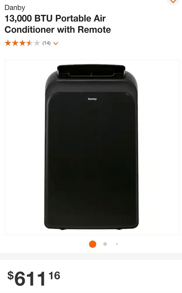 Danby Stand Up AC Unit 12,000 Btu's