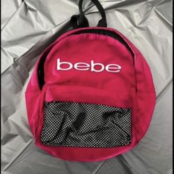 Bebe Hot Pink Mini Backpack