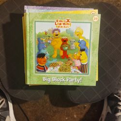 Elmo's Learning Adventure Book Set By Sesame Street 