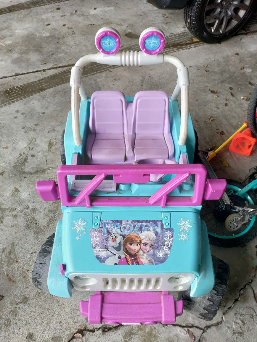 Disney Princess Frozen Jeep