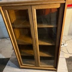 Bookshelf With Glass 
