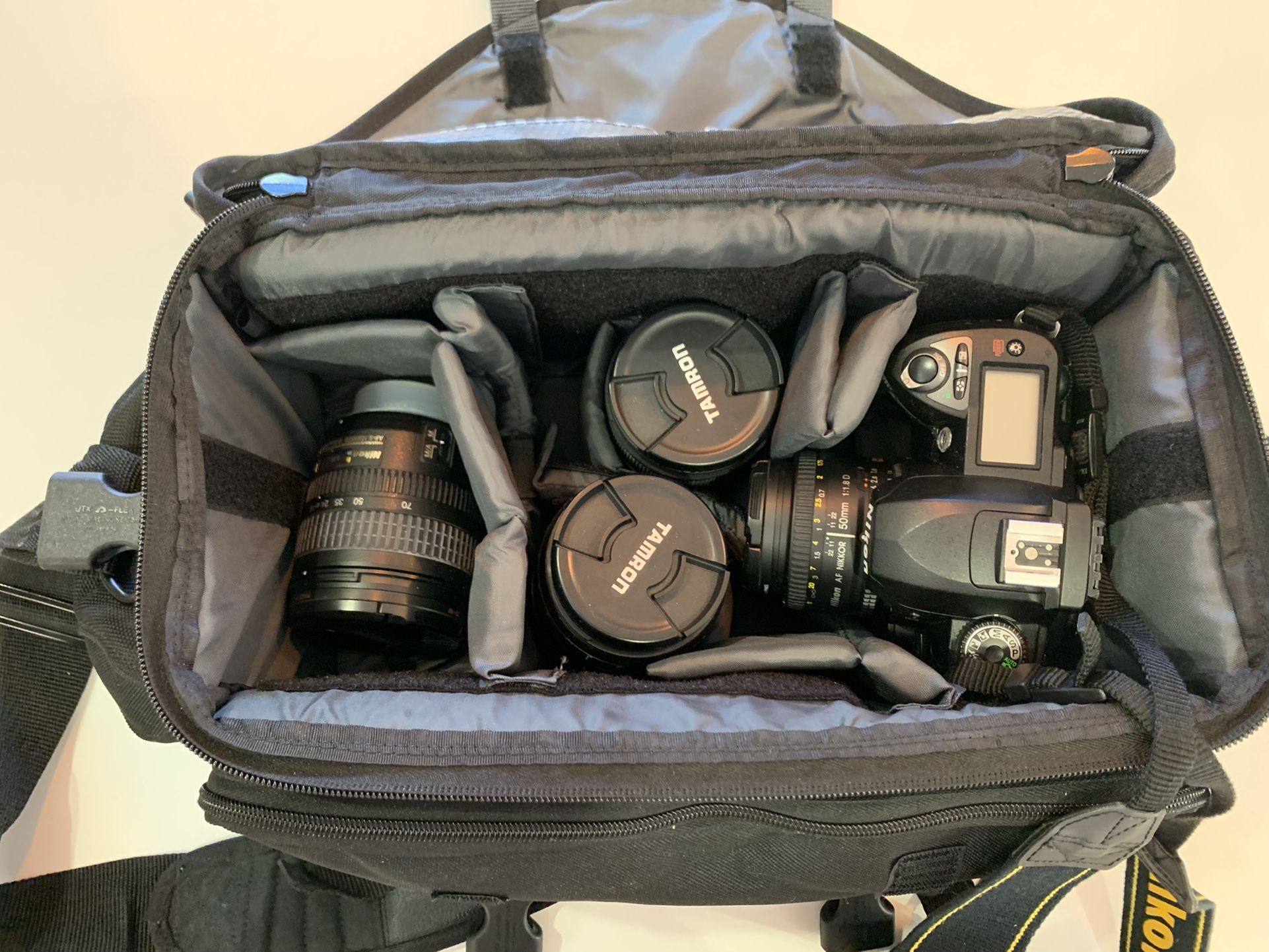 Nikon D70s Photographers Package (Lenses, Tripod, Bag)