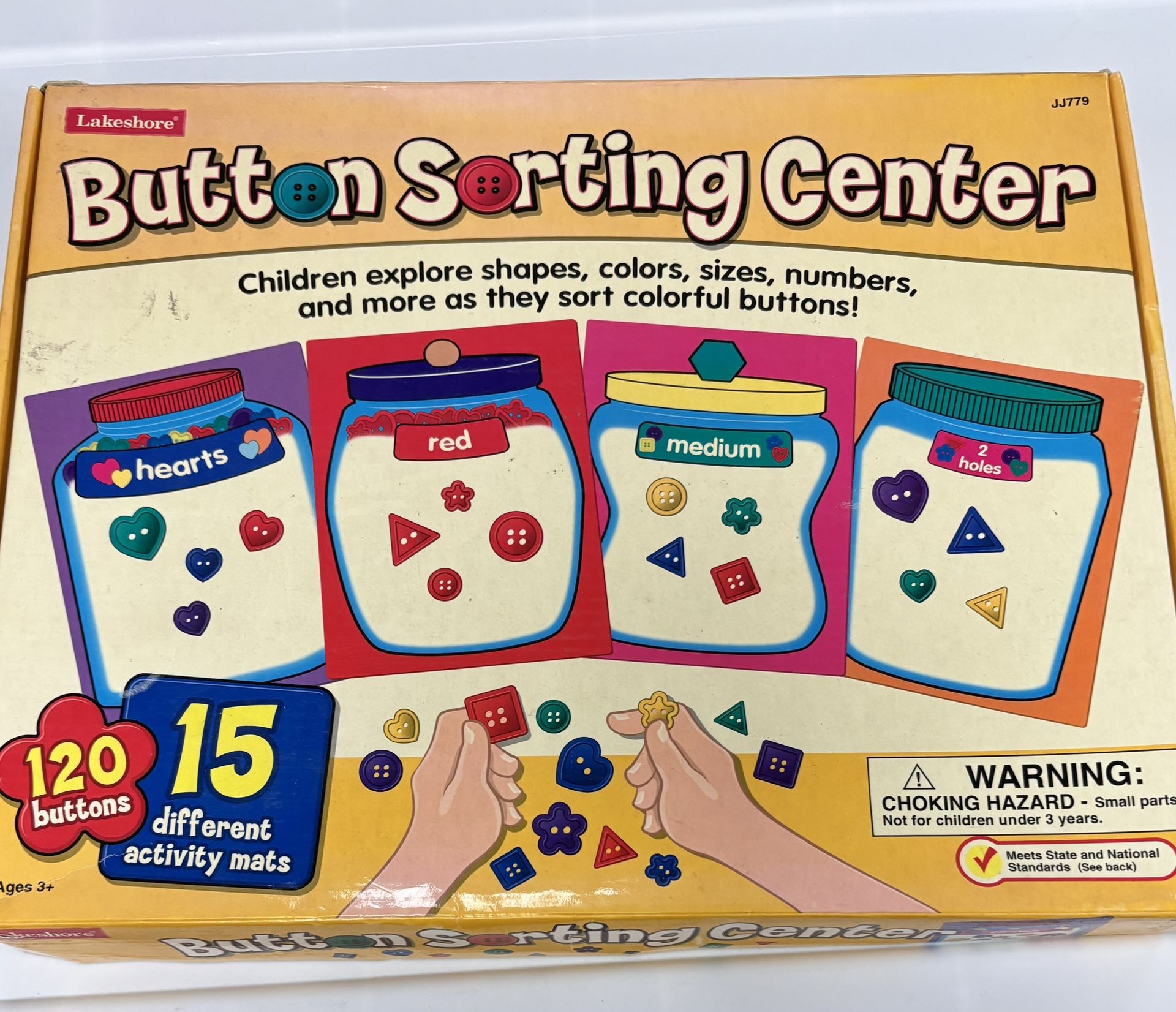 Button Sorting Game With Brand New Buttons