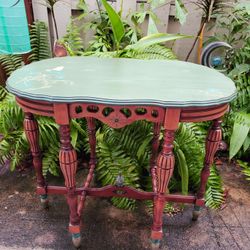 Hand Painted Entry Table