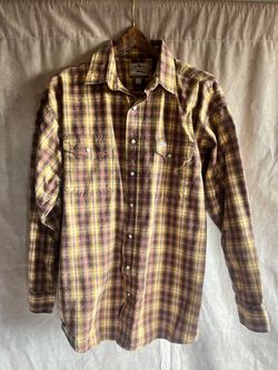 Powder River Outfitters Plaid Western Snap Shirt