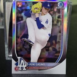 Roki Sasaki Red Redemption SP Refractor 