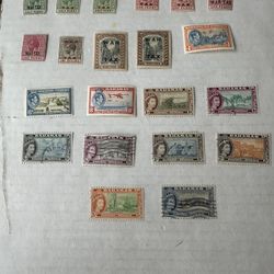 Bahamas Mix Group Of Stamps 