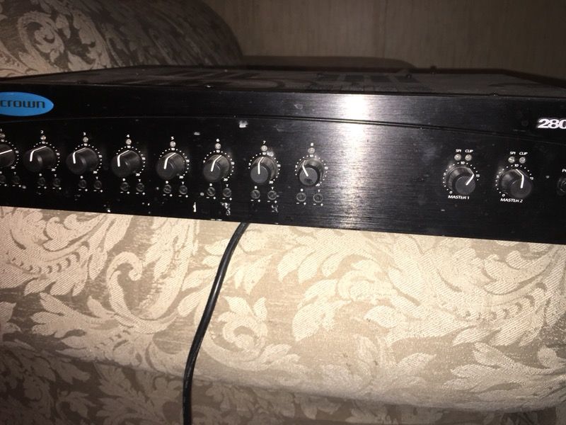 Crown 280MA Amplifier