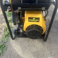 McCulloch 4 Cycle Engine Generator 