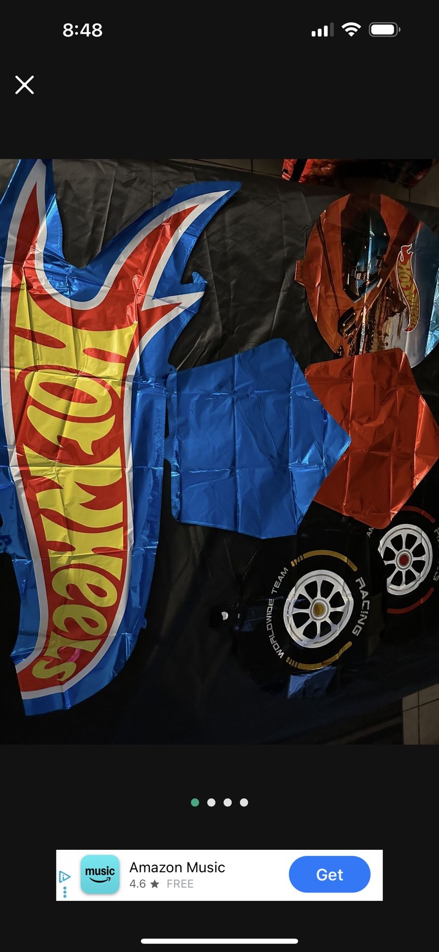 Hot Wheels Balloons, Birthday Party Supplies