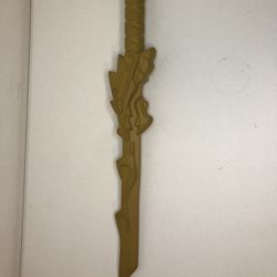 Lego Ninjago Foam Gold Sword of Fire Rare Full Size 21" Cosplay Costume LARP